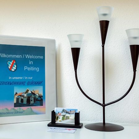 Ferienwohnung Glückauf Peiting Exterior foto